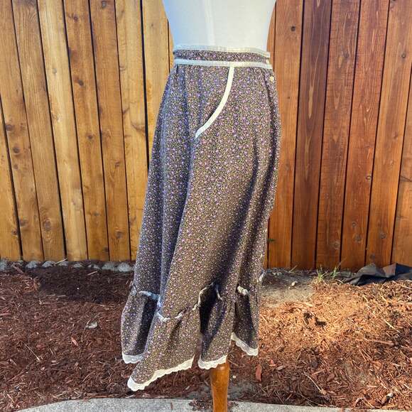 Vintage Jessica’s Gunnies San Francisco Cottagecore Floral Skirt - Picture 4 of 10